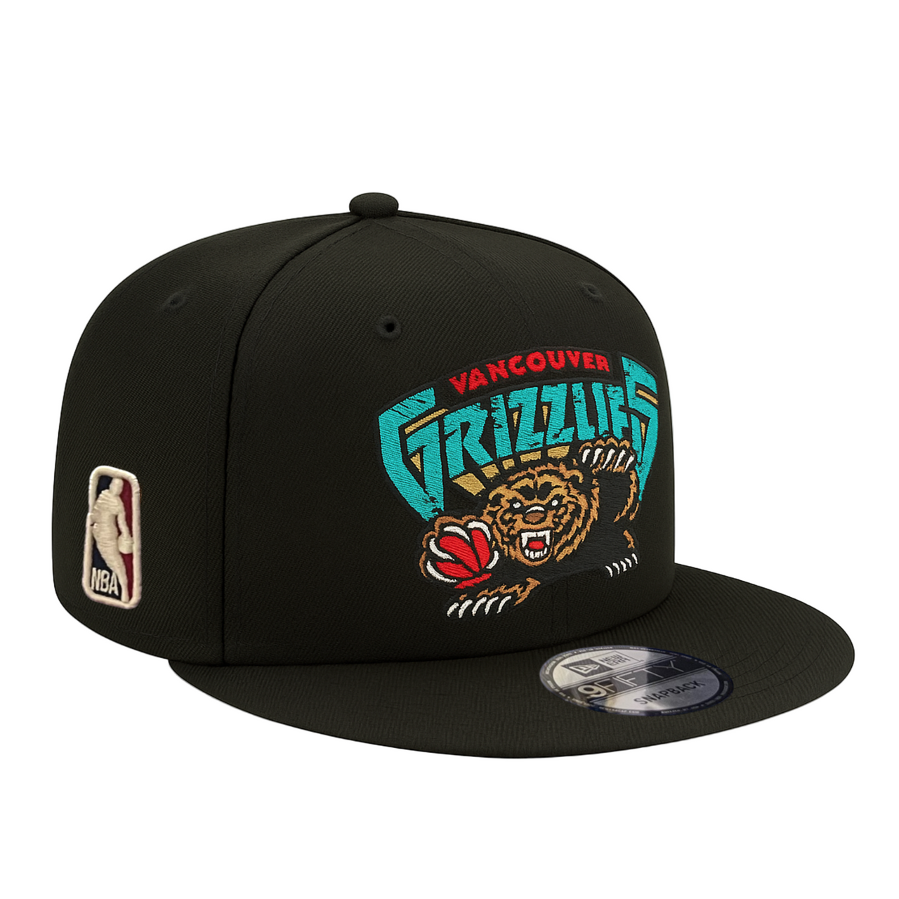New Era Vancouver Memphis Grizzlies Black 9FIFTY Snapback Hat
