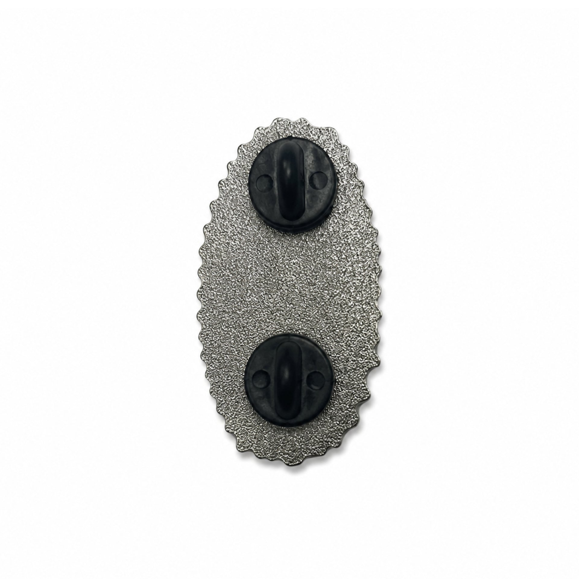 Guadalupe Virgin Mary Enamel Hat Pin back view