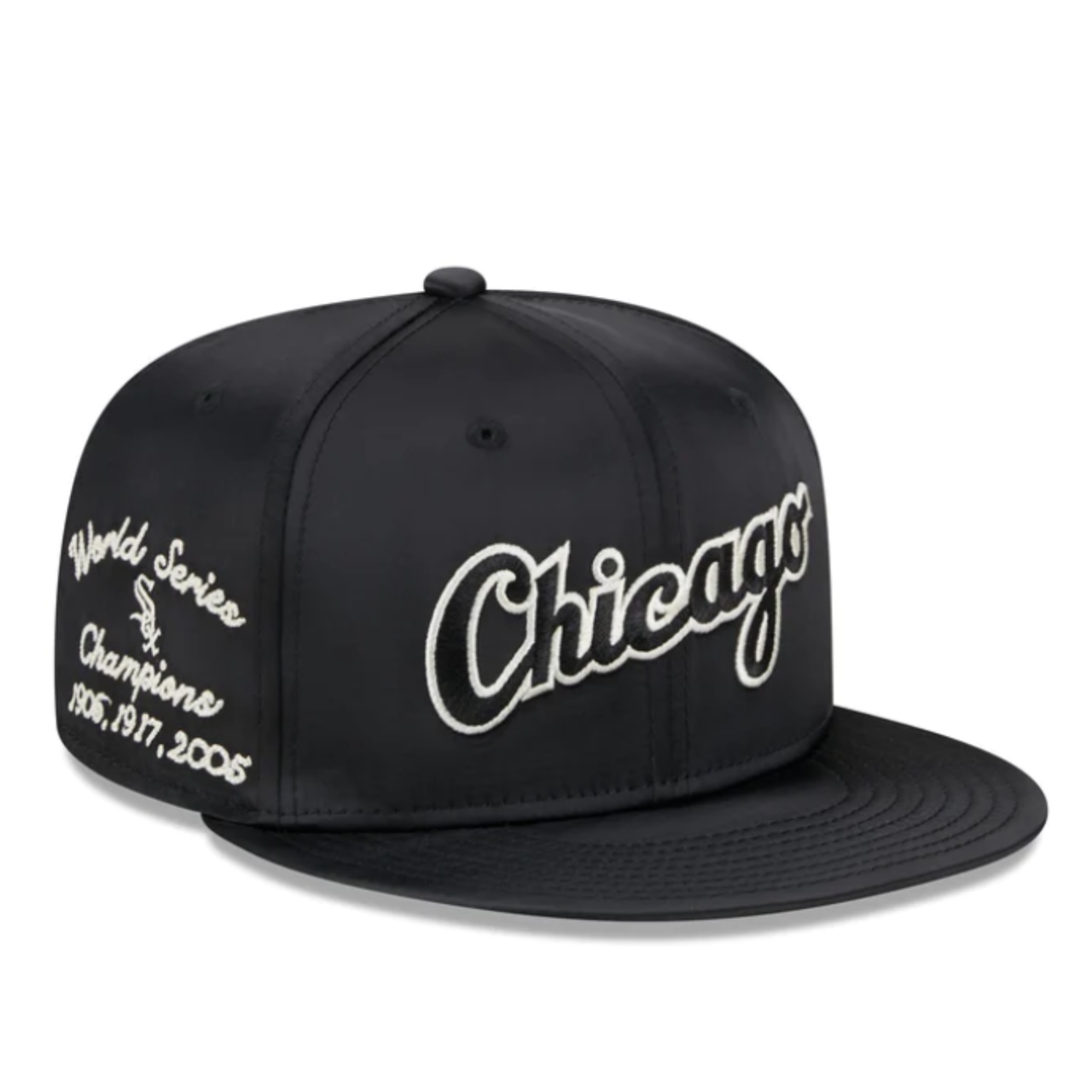 NewEra MLB Chicago White Sox Satin Script 9FIFTY Men's Snapback Hat