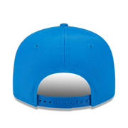 New Era Detroit Lions Blue NFL 9Fifty Snapback Cap Back