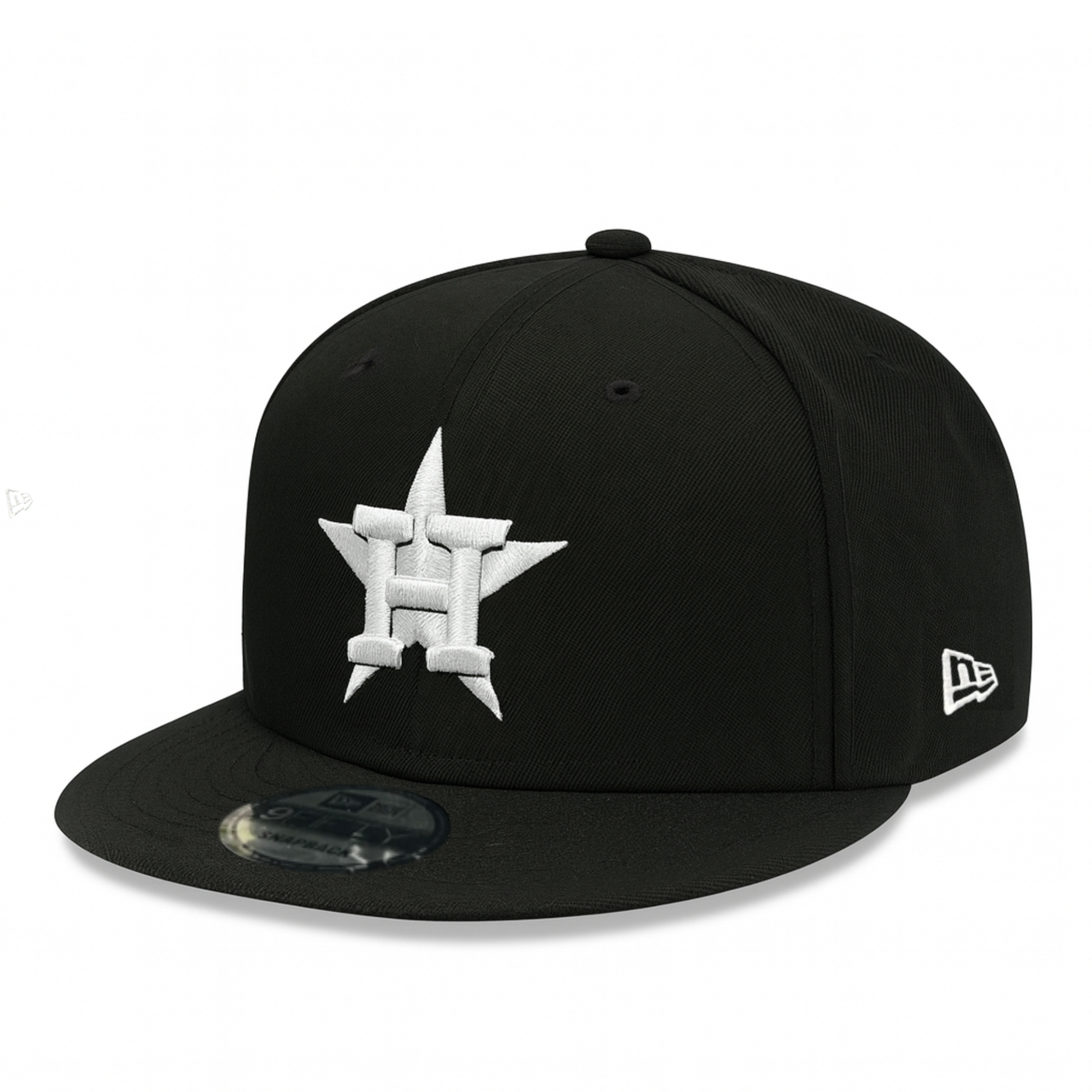 New Era Houston Astros Black 9FIFTY Snapback Hat