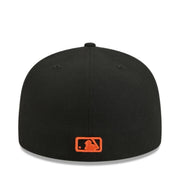 New Era Houston Astros Black 59FIFTY Fitted Hat back view