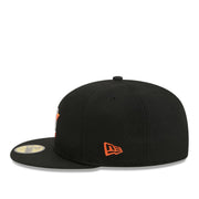 New Era Houston Astros Black 59FIFTY Fitted Hat left side view