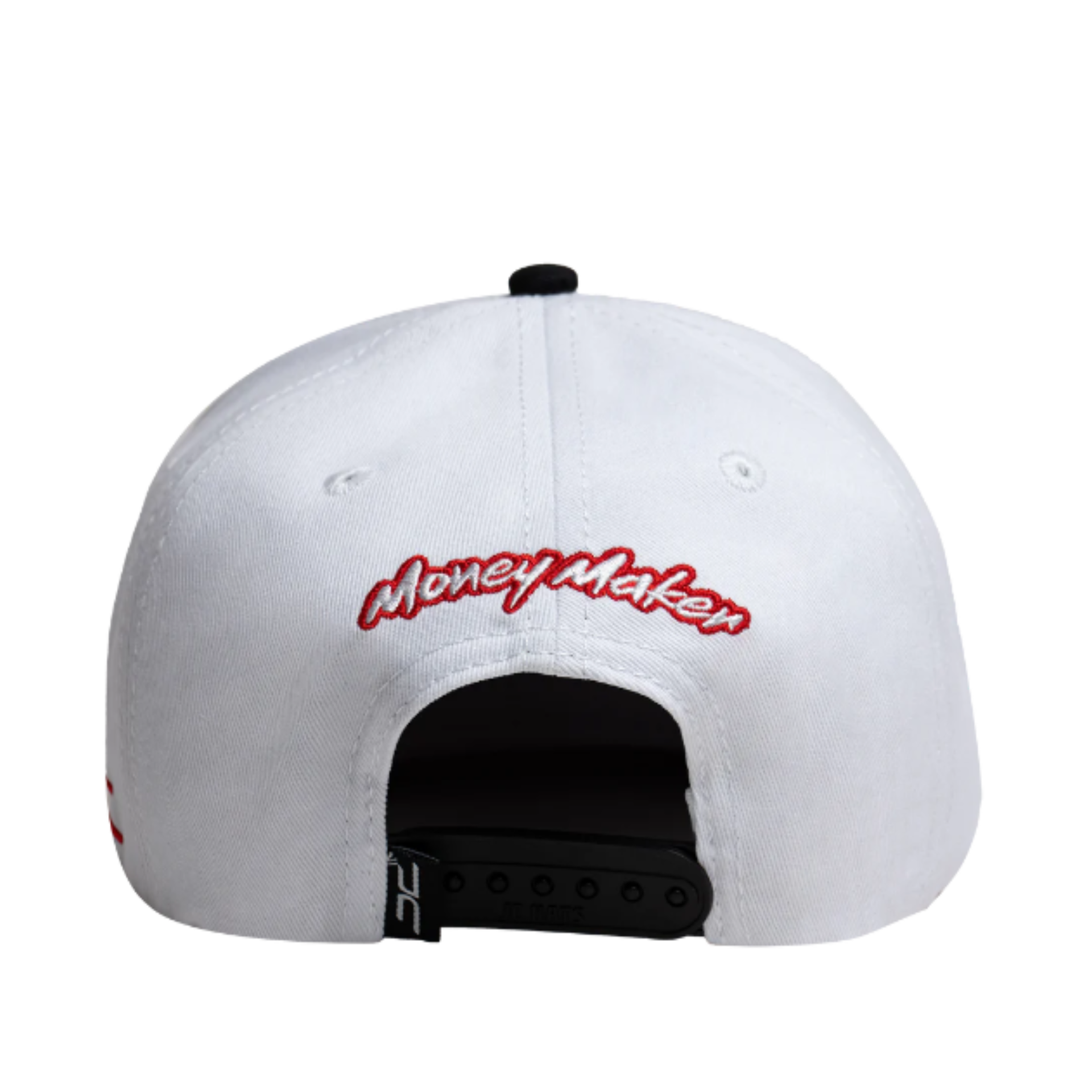 JC Brand Cash White/Black Snapback Adjustable Men's Hat