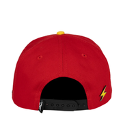 JC Rayo Red/Black with Yellow logo Snapback Cap