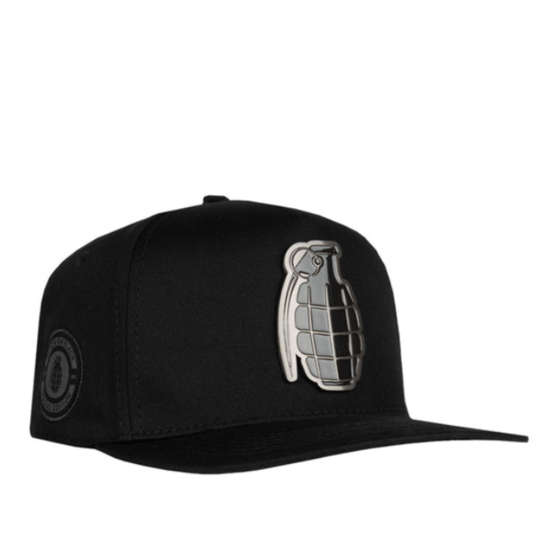 Black Granada Metal Logo JC Snapback Cap