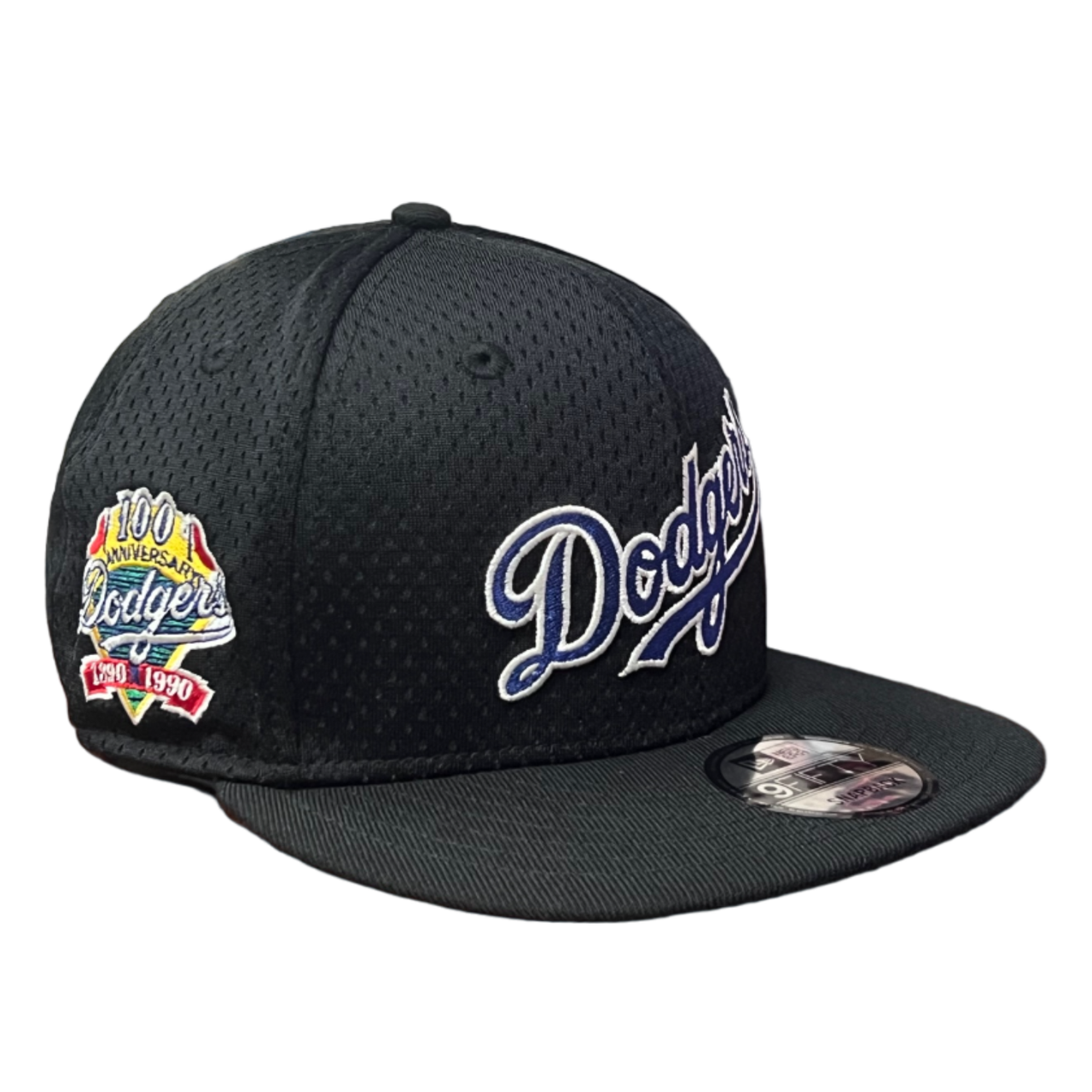 NewEra MLB Los Angeles Dodgers Post-Up Pin Mesh 9FIFTY Snapback Hat