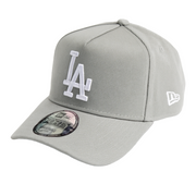 New Era Los Angeles Dodgers Gray 9FORTY A-Frame Snapback Hat 