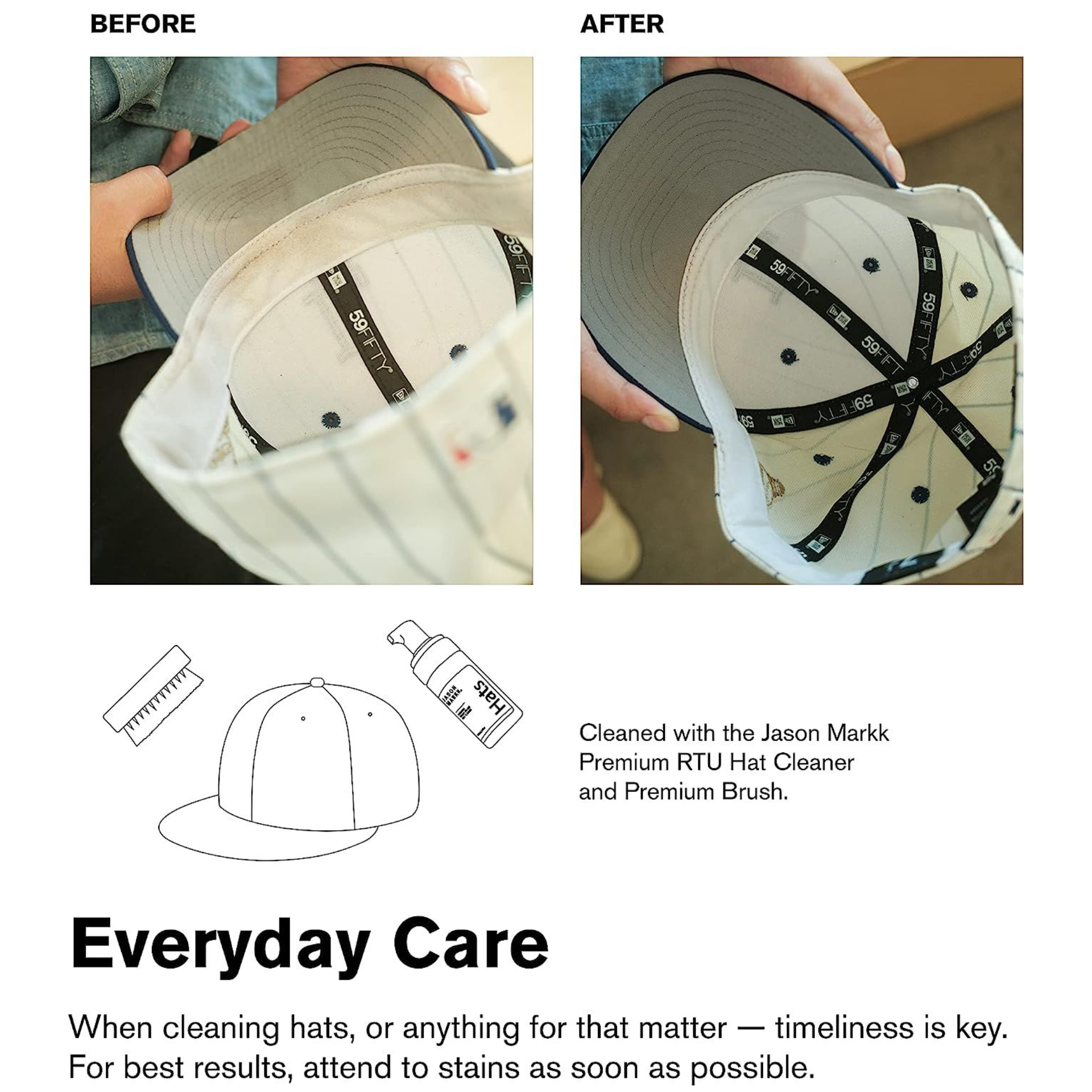 Jason Markk Hat Care Kit day care view