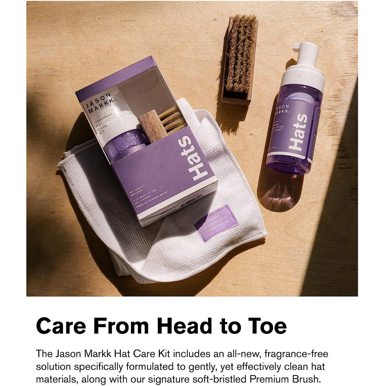 Jason Markk Hat Care Kit include view