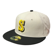 NewEra MLB Seattle Mariners 2 Tone Stone 30th Anniversary 59FIFTY Men's Fitted Hat