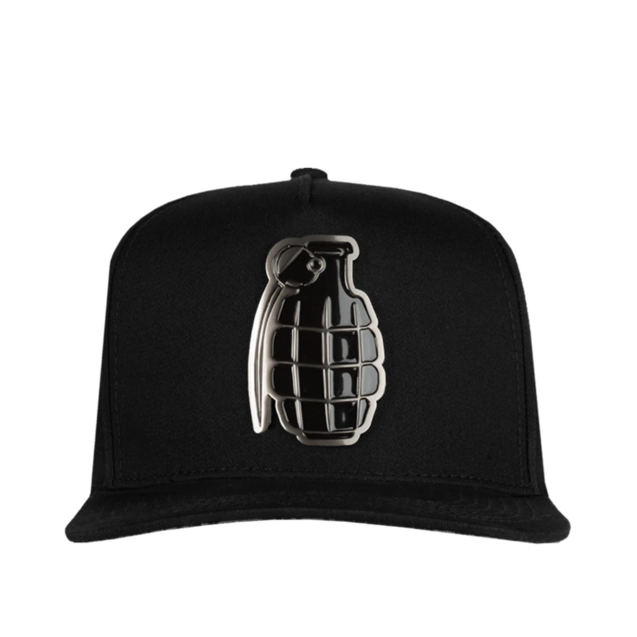 Black Granada Metal Logo JC Snapback Cap