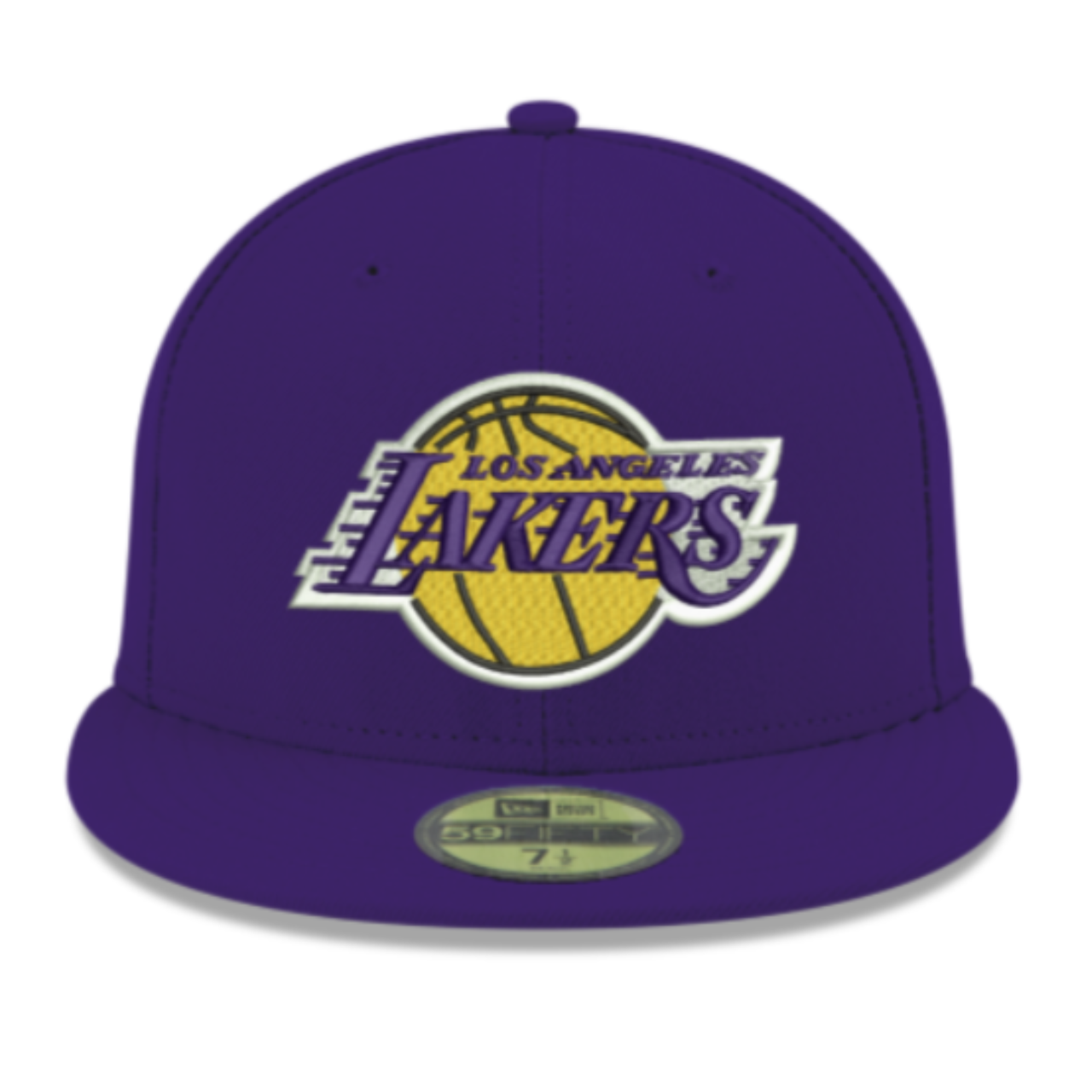 New Era Los Angeles Lakers Purple 59Fifty Fitted Hat