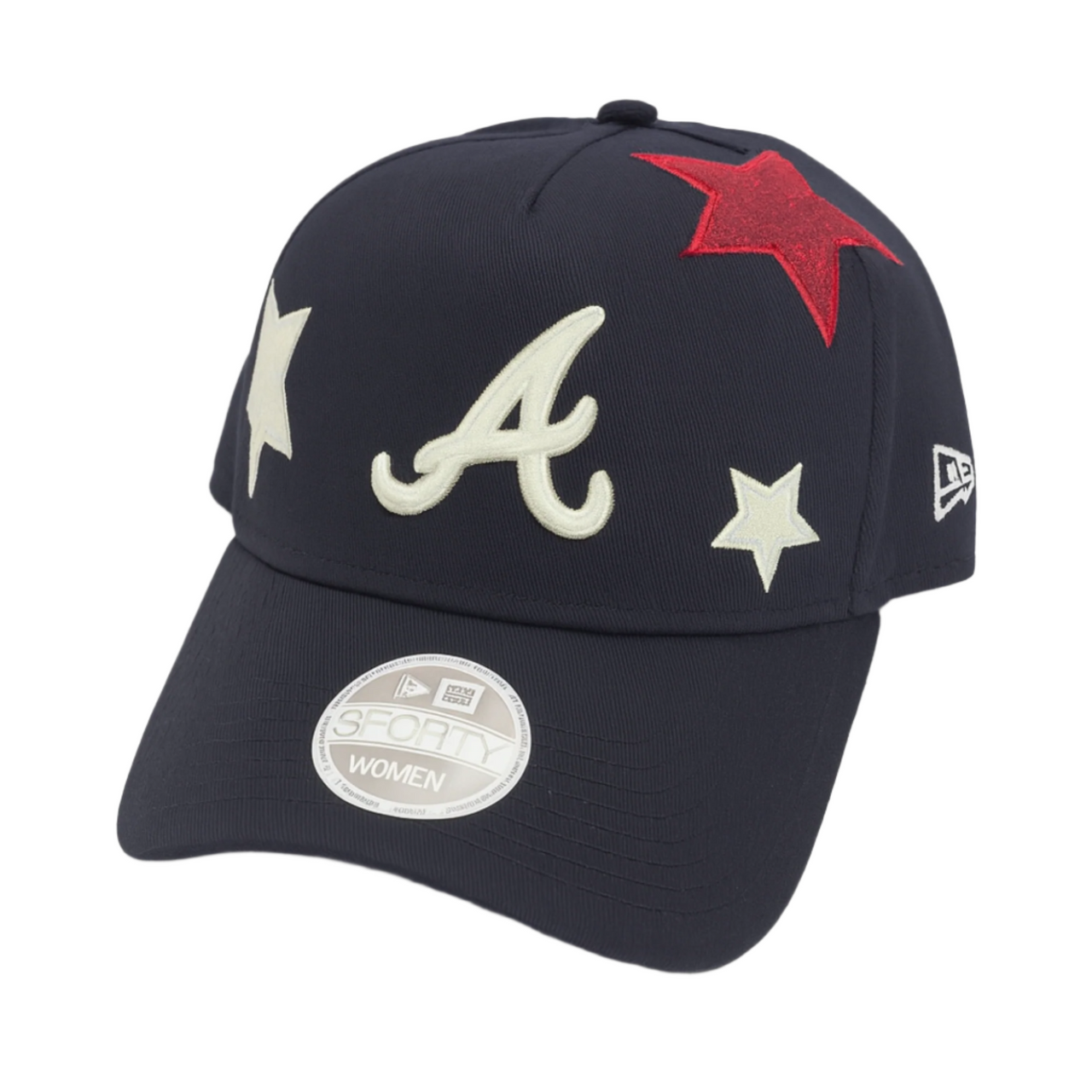 New Era Atlanta Braves STARDOM A-Frame 9FORTY Women Snapback Hat