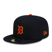 New Era MLB Detroit Tigers D Navy Orange 59Fifty Fitted Hat