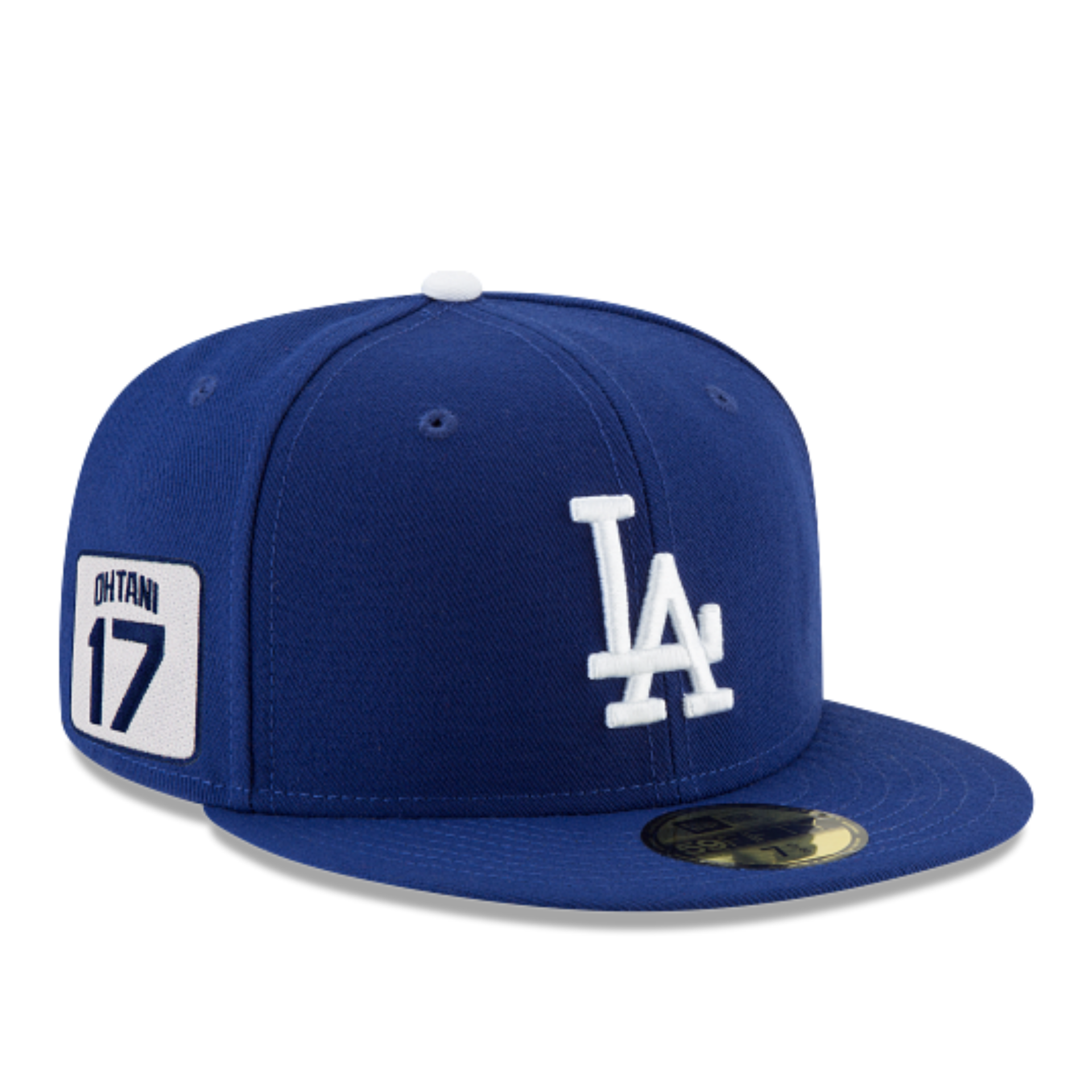 5950 LA Dodgers Ohtani Shohei 17 Royal blue Fitted Cap 