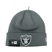 New Era Las Vegas Raiders Graphite Cuff Knit Beanie