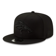 NewEra NFL Denver Broncos All Black 9FIFTY Men's Snapback Hat