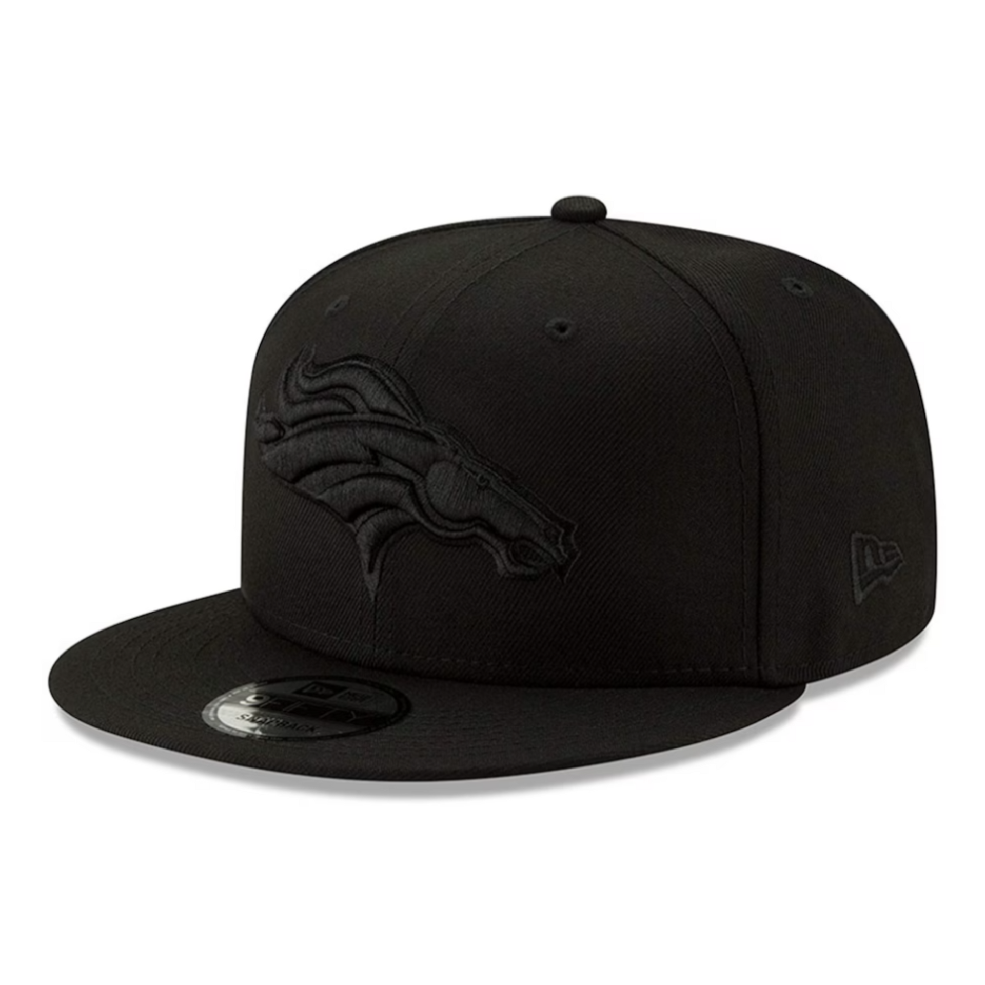 NewEra NFL Denver Broncos All Black 9FIFTY Men's Snapback Hat