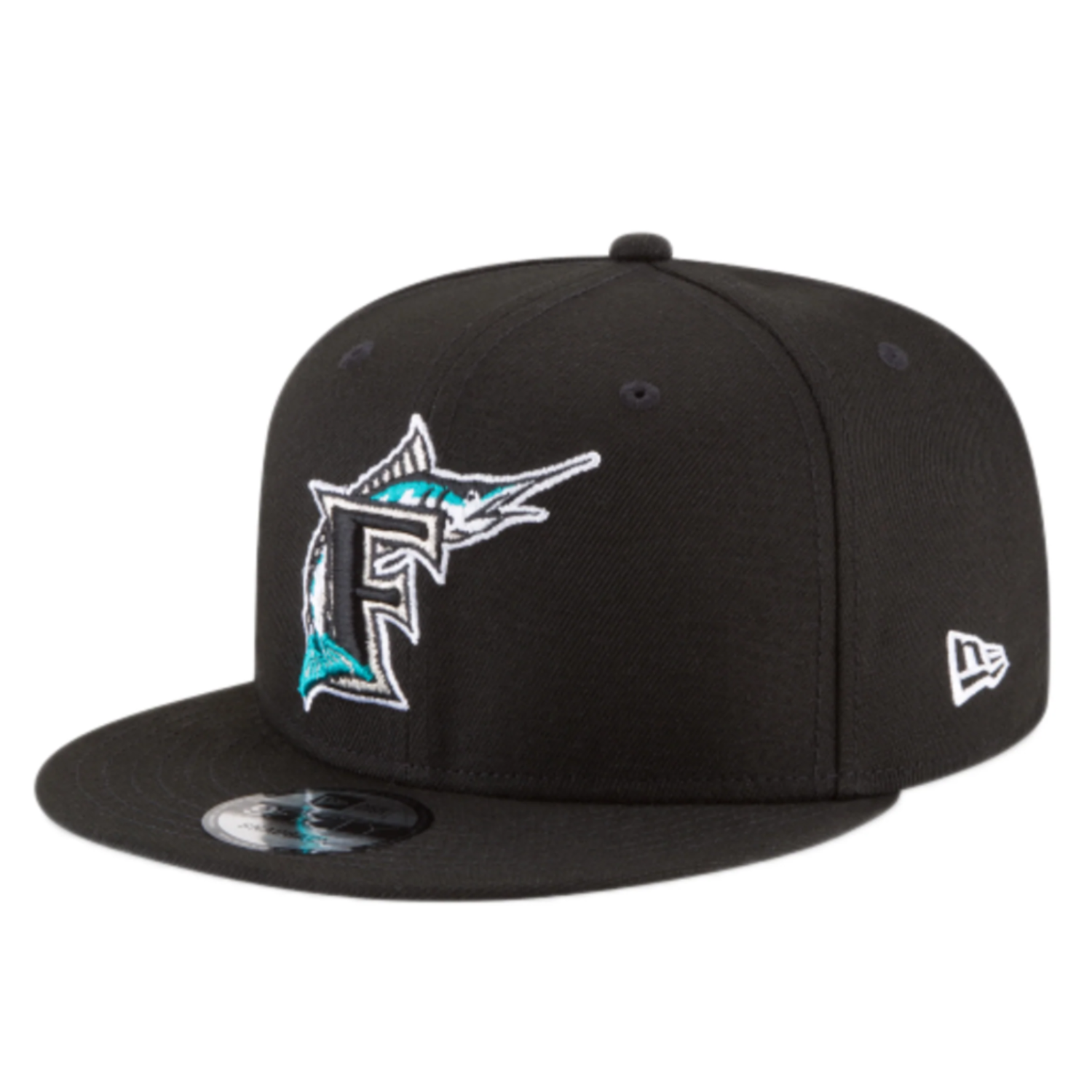 NewEra MLB Florida Marlins F 9FIFTY Men's Snapback Cap.