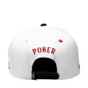 JC Hat Poker Ace four cards White/Black snapback