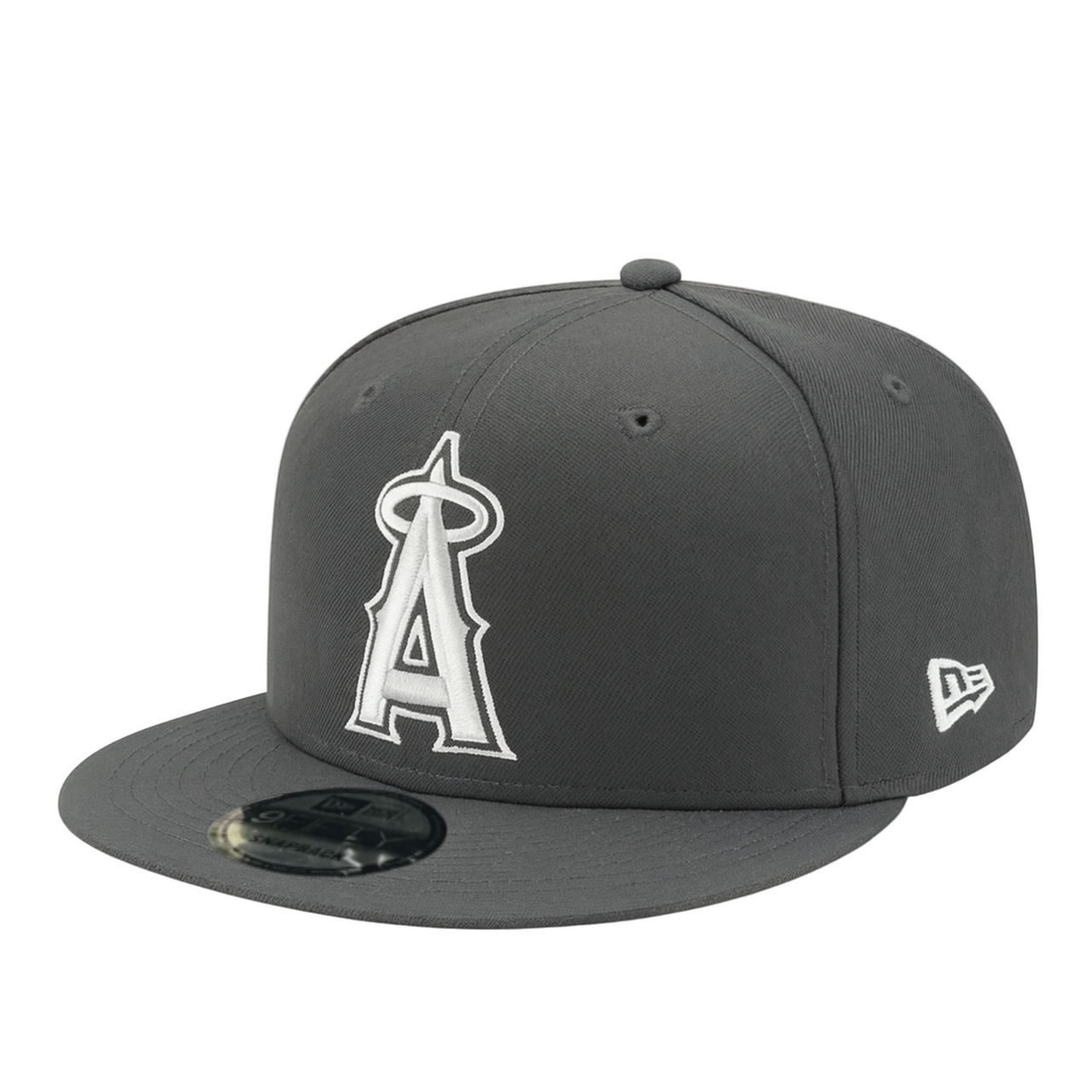 New Era Los Angeles Anaheim Angels Dark Gray 9FIFTY Snapback Hat