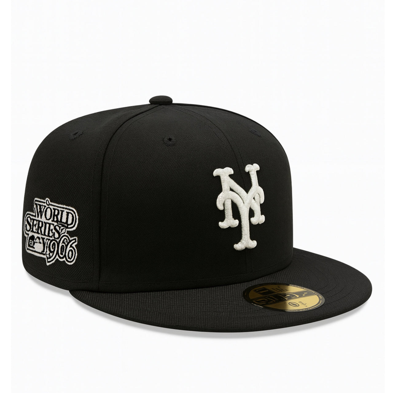 New Era New York Mets 1986 World Series Black 59Fifty Fitted Hat