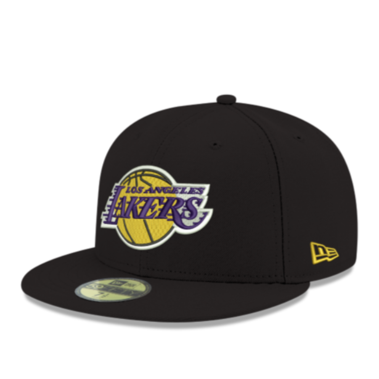 New Era Los Angeles Lakers Basic Black 59FIFTY Fitted Hat