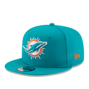 NewEra 9FIFTY NFL Miami Dolphins Men's Snapback Hat Teal