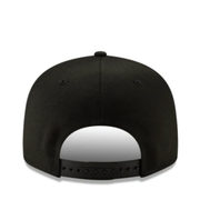 New Era 9Fifty Miami Marlins M Black Snapback Hat Back