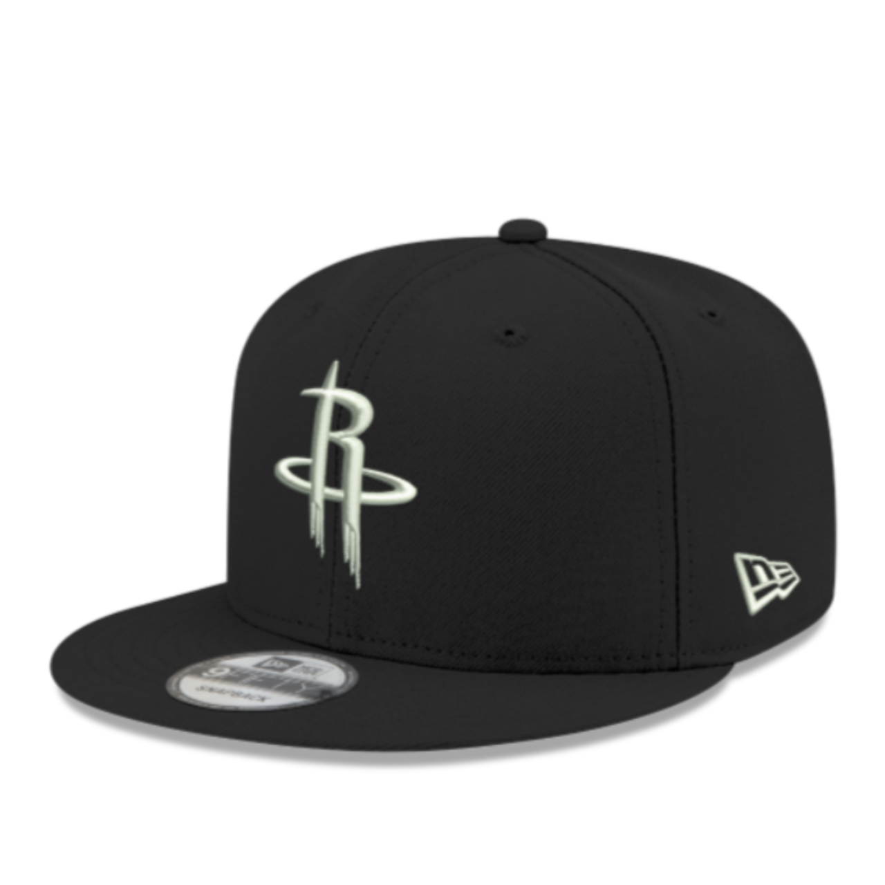 New Era NBA Houston Rockets R Men's 9FIFTY Snapback Hat Black