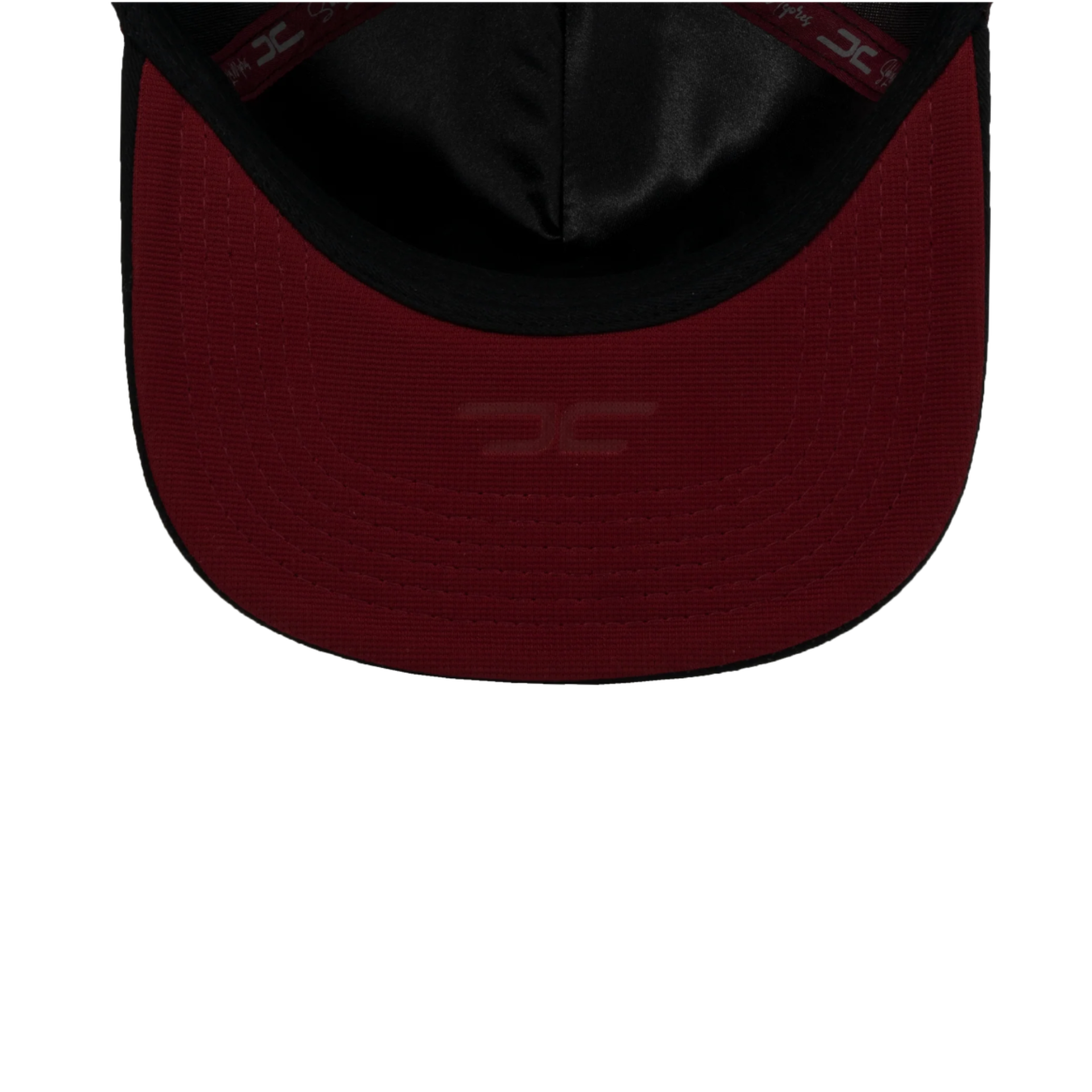 burgundy poker camo jc brand snapback hat