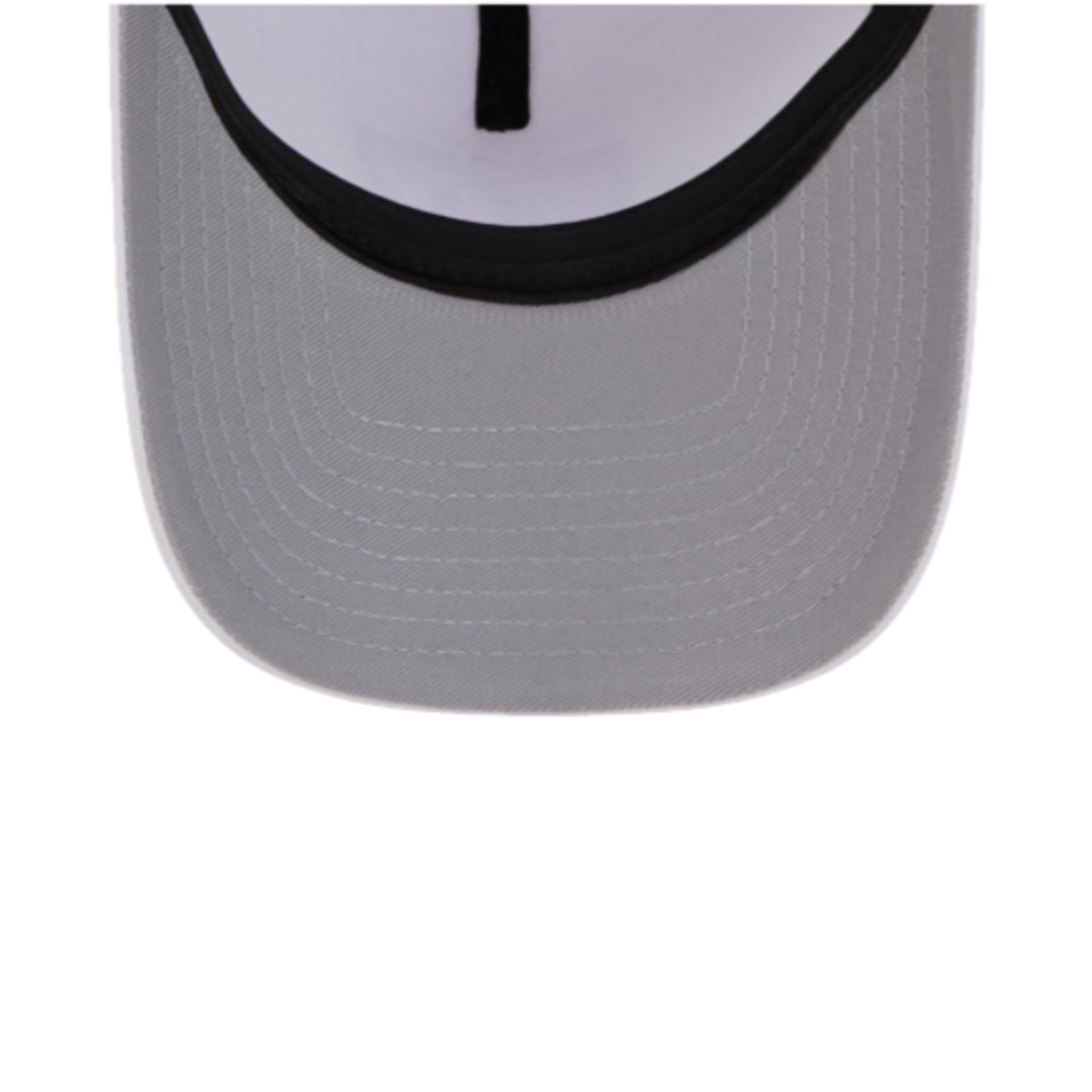 New Era Las Vegas Raiders White A-Frame 9FORTY Snapback Gray Under Visor