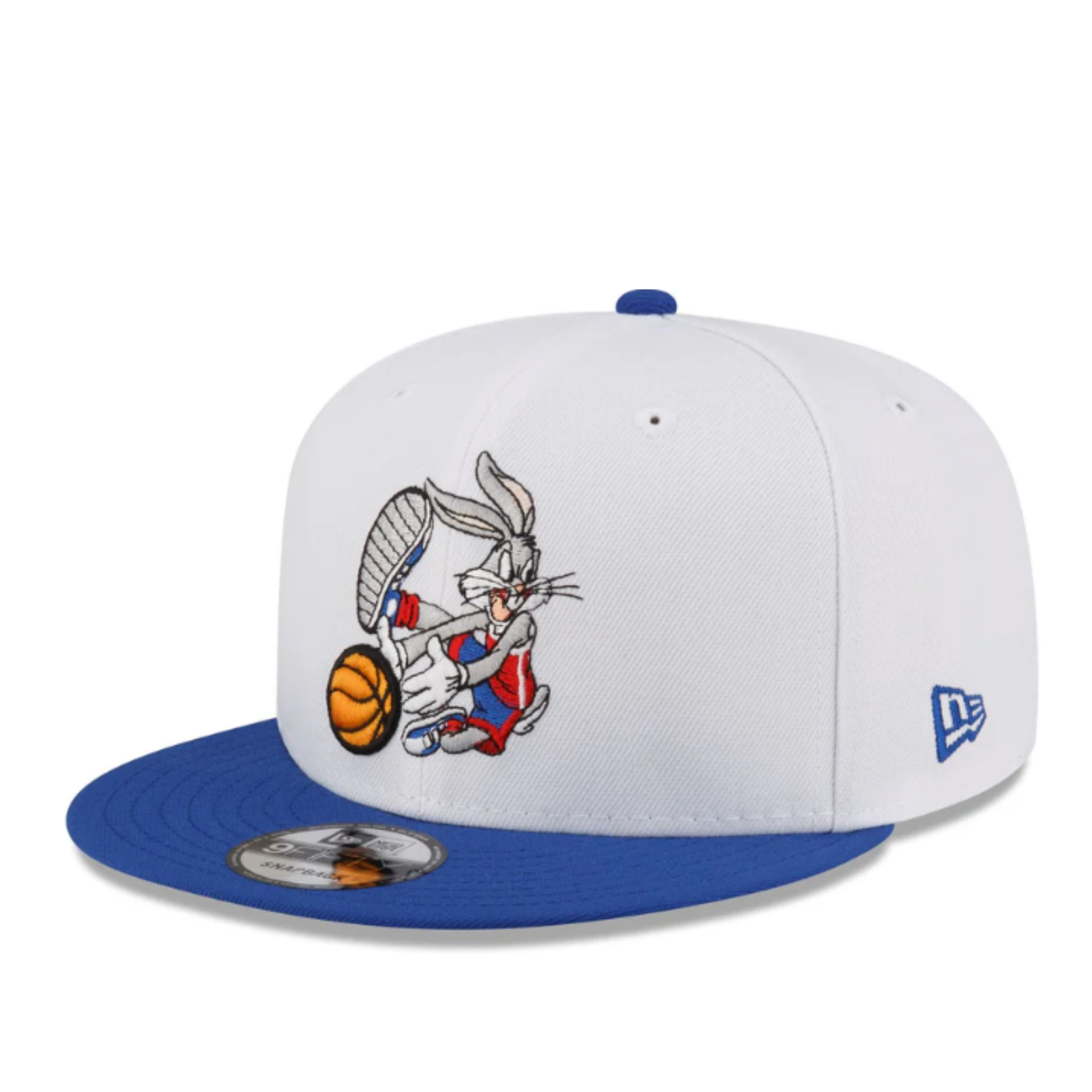 Blue White Olympics Team USA x Bugs Bunny Basketball New Era 9FIFTY Snapback Hat