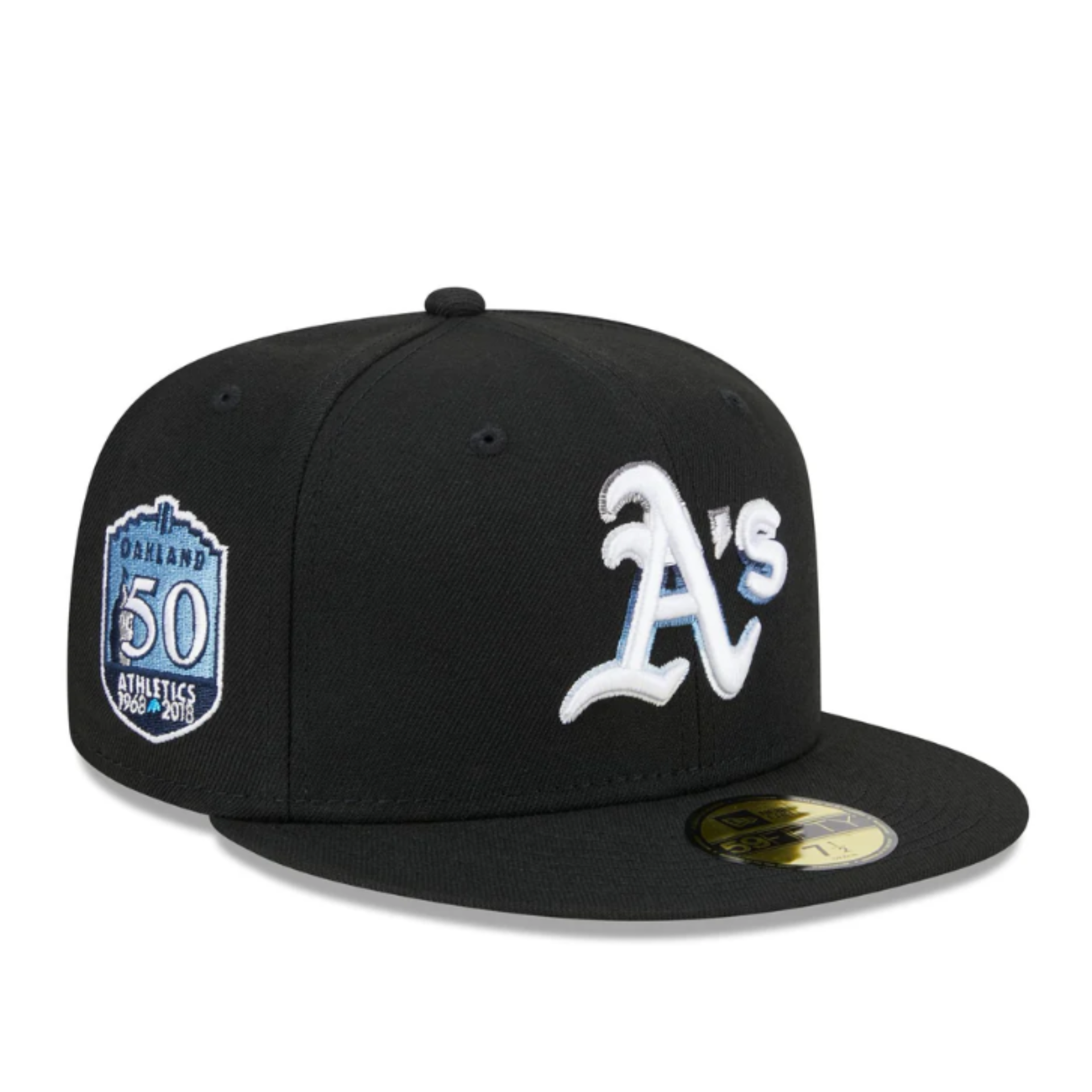 New Era MLB Oakland Athletics A's Raceway Exclusive 59FIFTY Fitted Hat