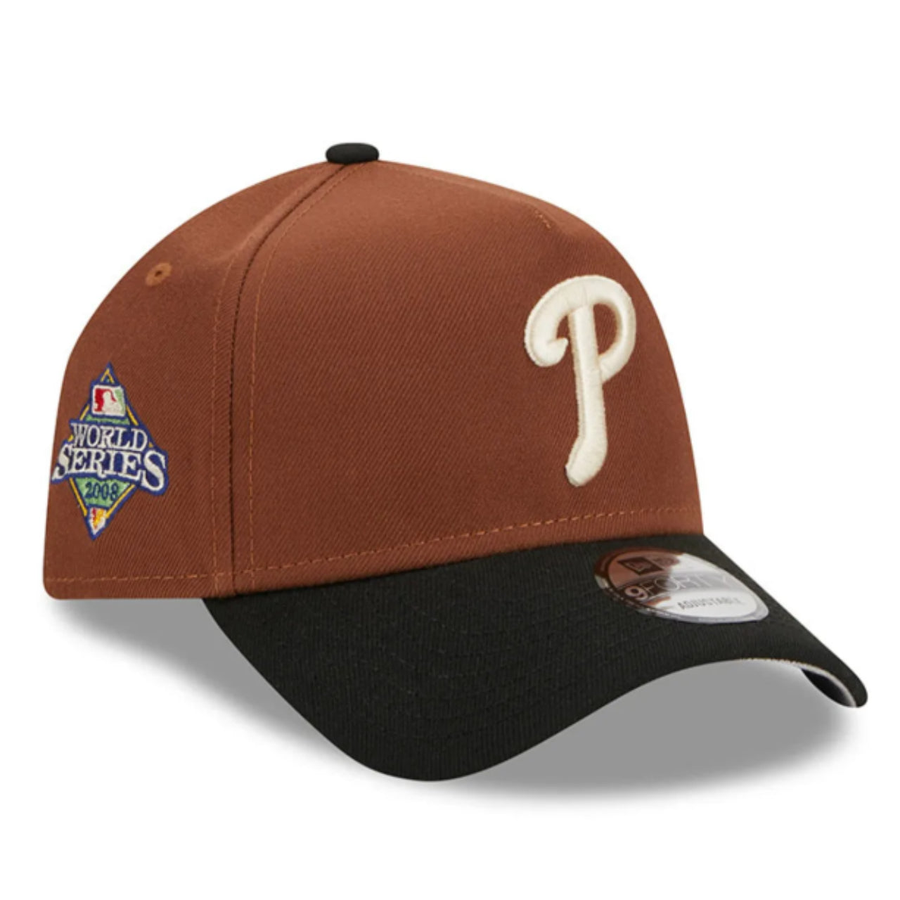 New Era Philadelphia Phillis P Harvest A Frame 9FORTY Snapback Hat