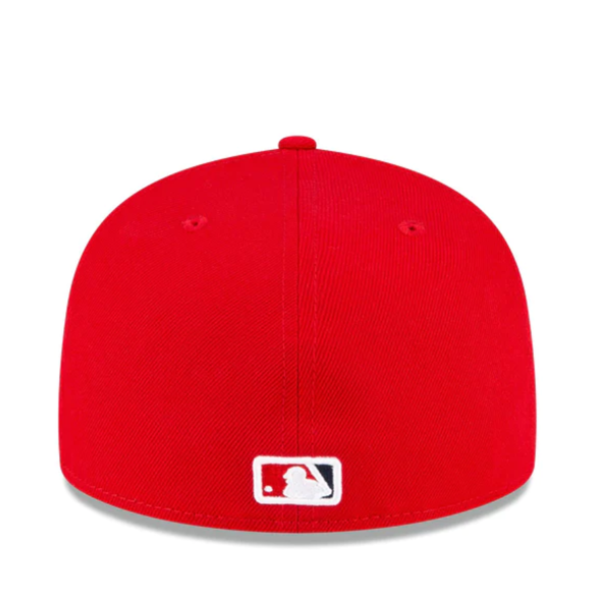 New Era Los Angeles Angels Authentic Collection Red 59FIFTY Fitted Hat Back