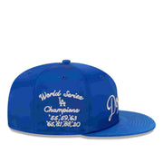 NewEra MLB Los Angeles Dodgers Satin Script 9FIFTY Men's Snapback Hat