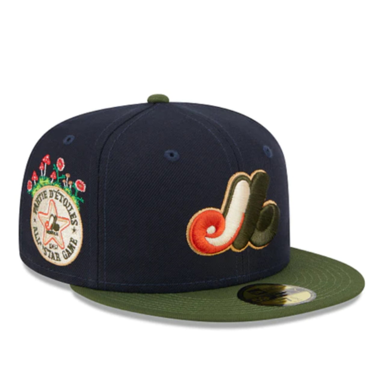 NewEra MLB Montreal Expos Sprouted Collection 59FIFTY Fitted Men's Hat