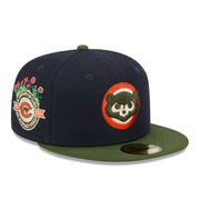 NewEra MLB Chicago Cubs Cooperstown Sprouted Collection 59FIFTY Fitted Men's Hat