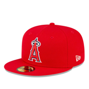 New Era Los Angeles Angels Authentic Collection Red 59FIFTY Fitted Hat