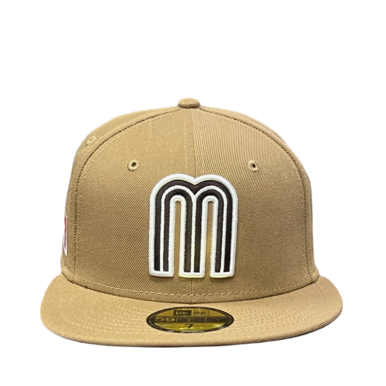 New Era Mexico Baseball Khaki 59FIFTY Fitted Hat