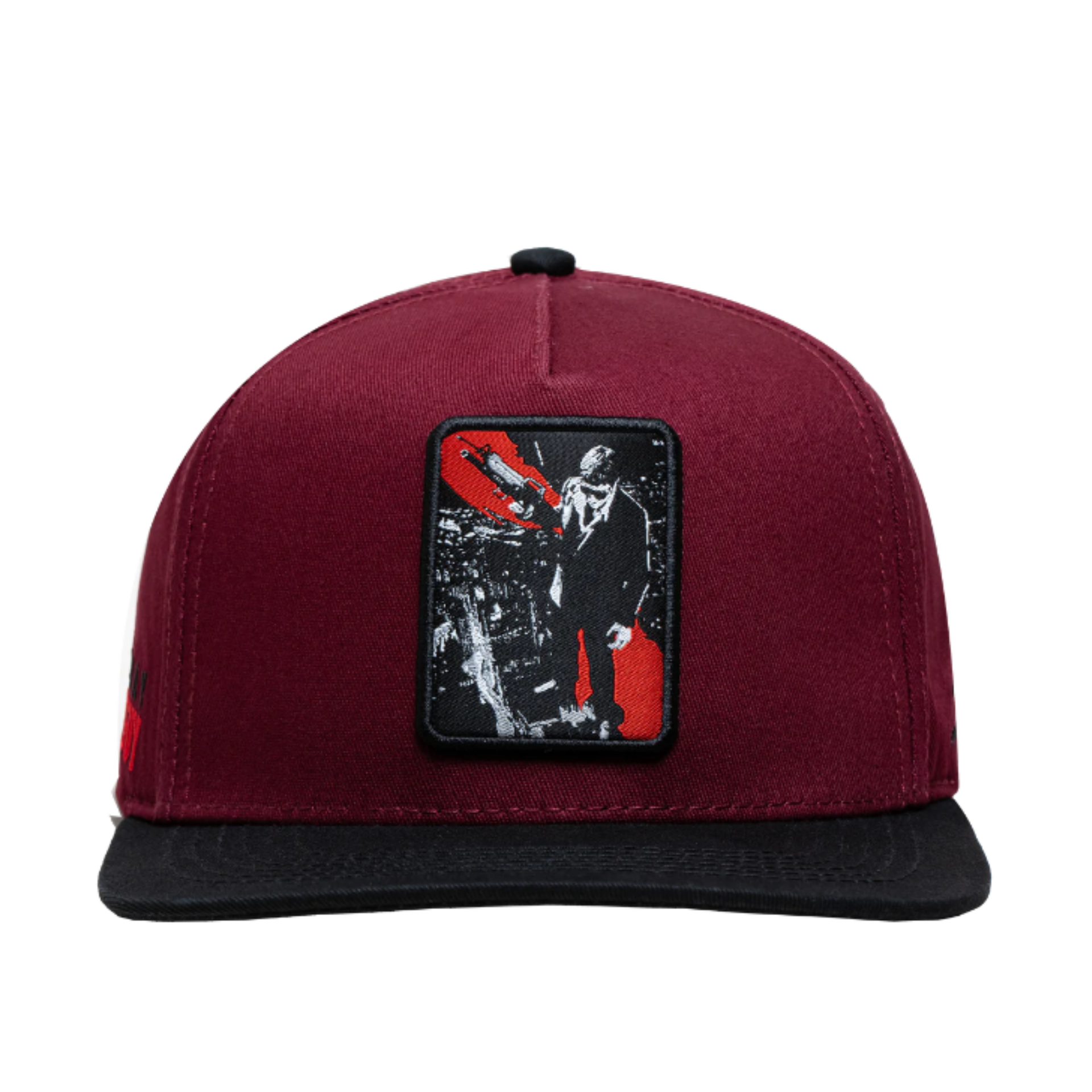 JC Hat Bad guy Tony Maroon/Black Snapback.