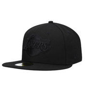 NewEra 59Fifty NBA Los Angeles Lakers All Black Fitted Men's Hat