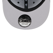 NewEra MLB Chicago White Sox Satin Script 9FIFTY Men's Snapback Hat Under Visor.