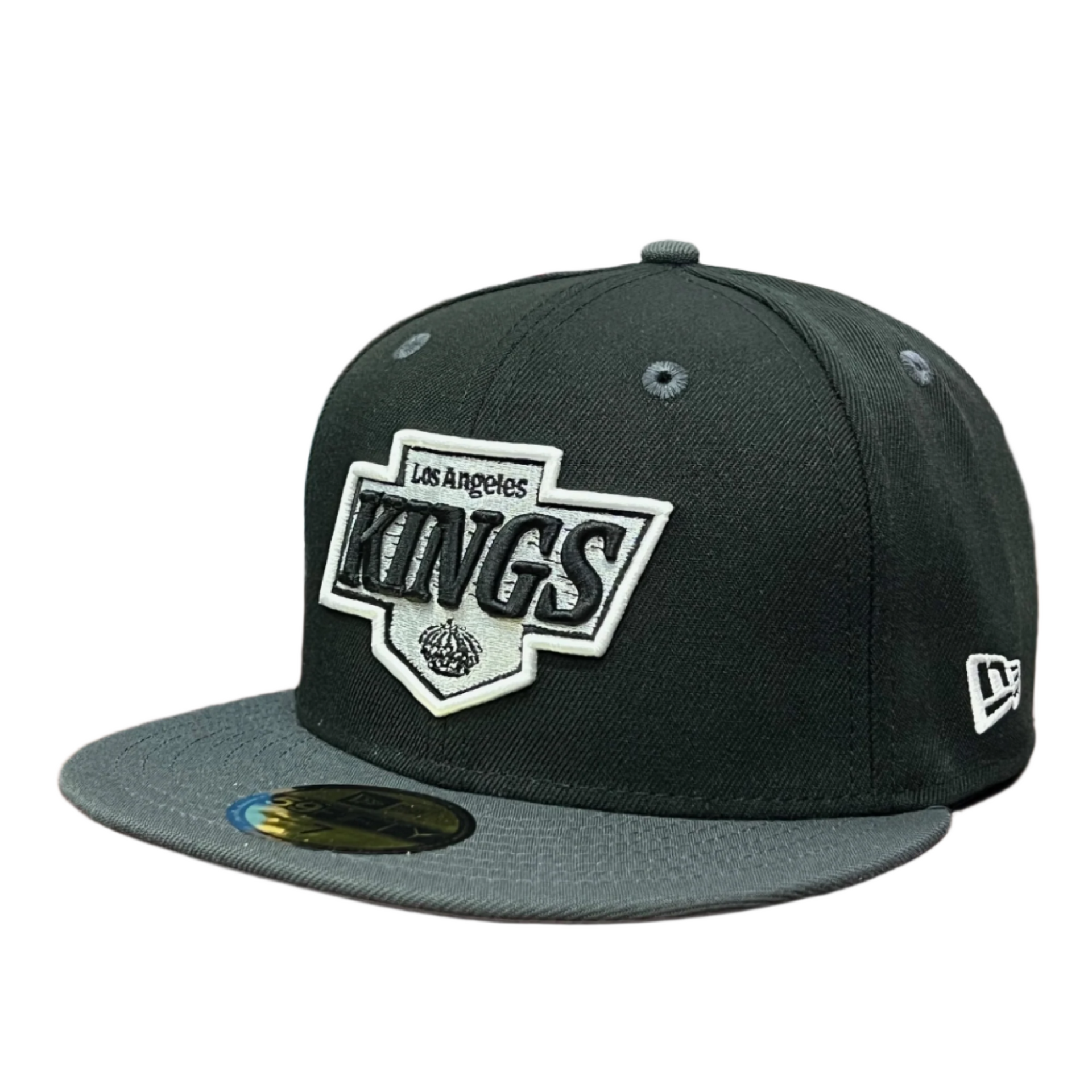 Los Angeles Kings Black Graphite 2 Tone 59FIFTY Fitted Hat