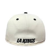 back of Los Angeles Kings Chrome Black 2 Tone 59FIFTY Fitted Hat