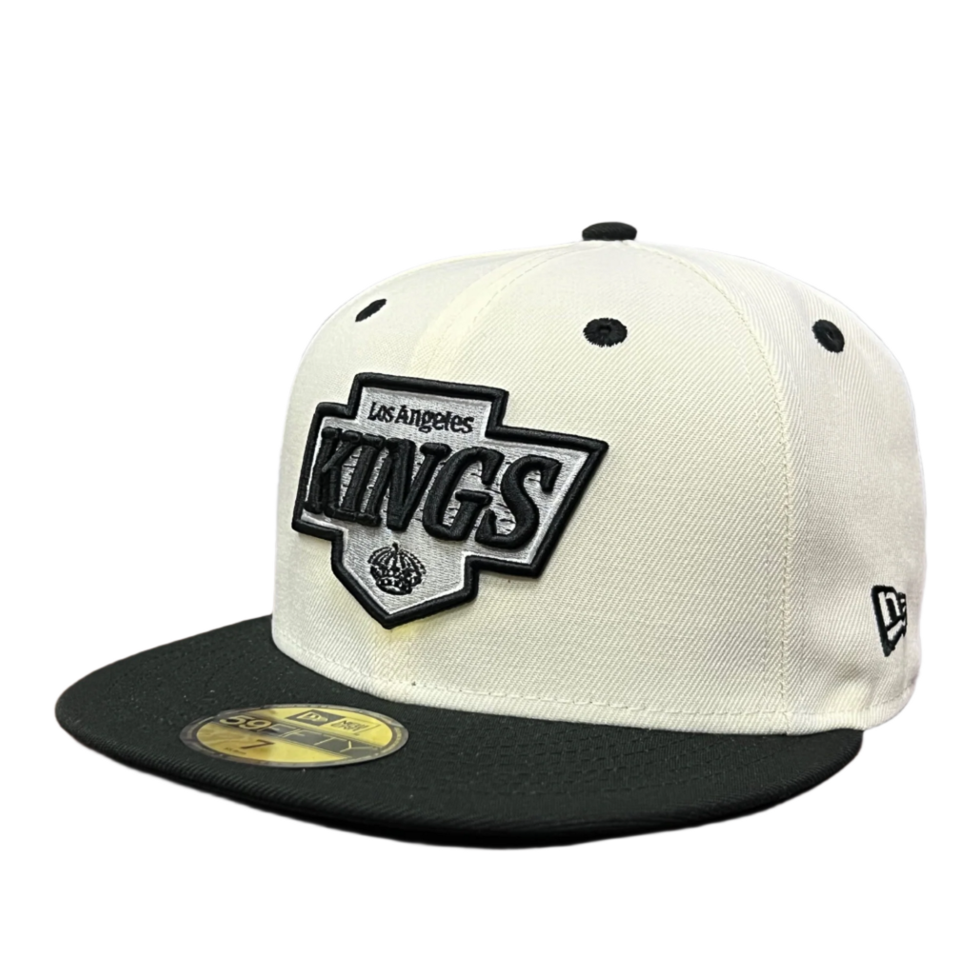 Los Angeles Kings Chrome Black 2 Tone 59FIFTY Fitted Hat