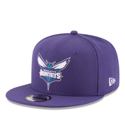 Purple Charlotte Hornets New Era snapback cap