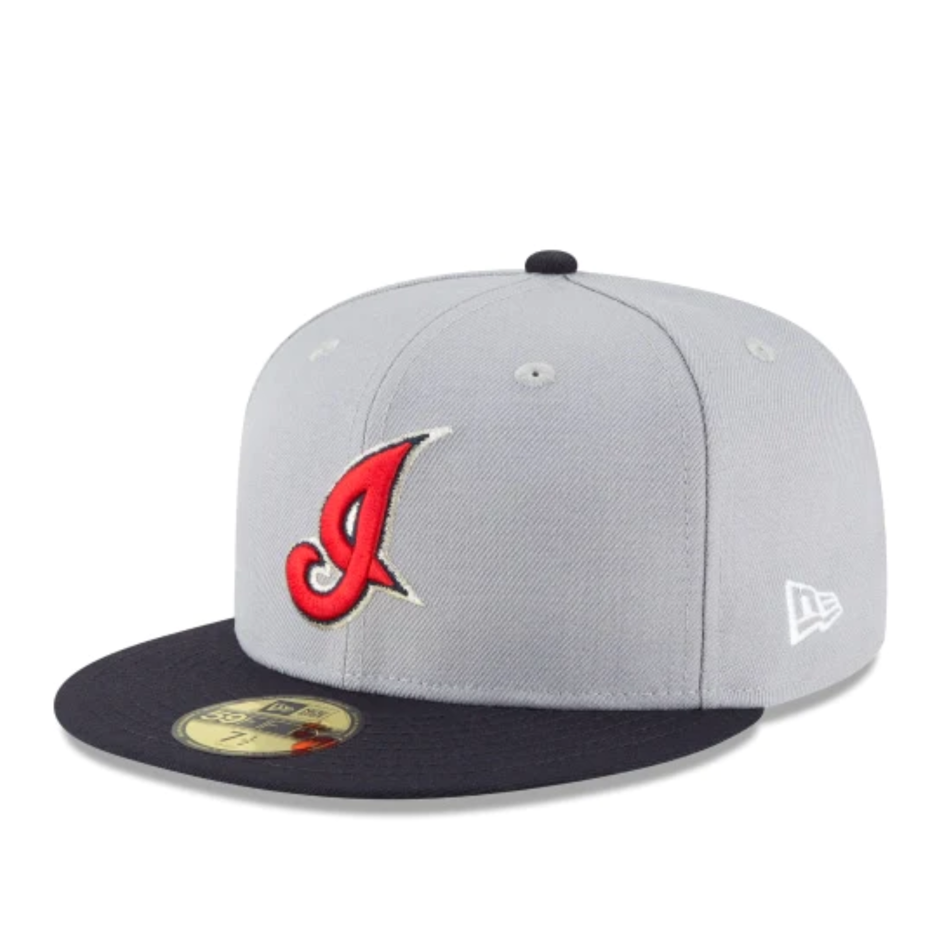 New Era Cleveland Guardians Cooperstown Grey/Navy 2Tone 59Fifty Fitted